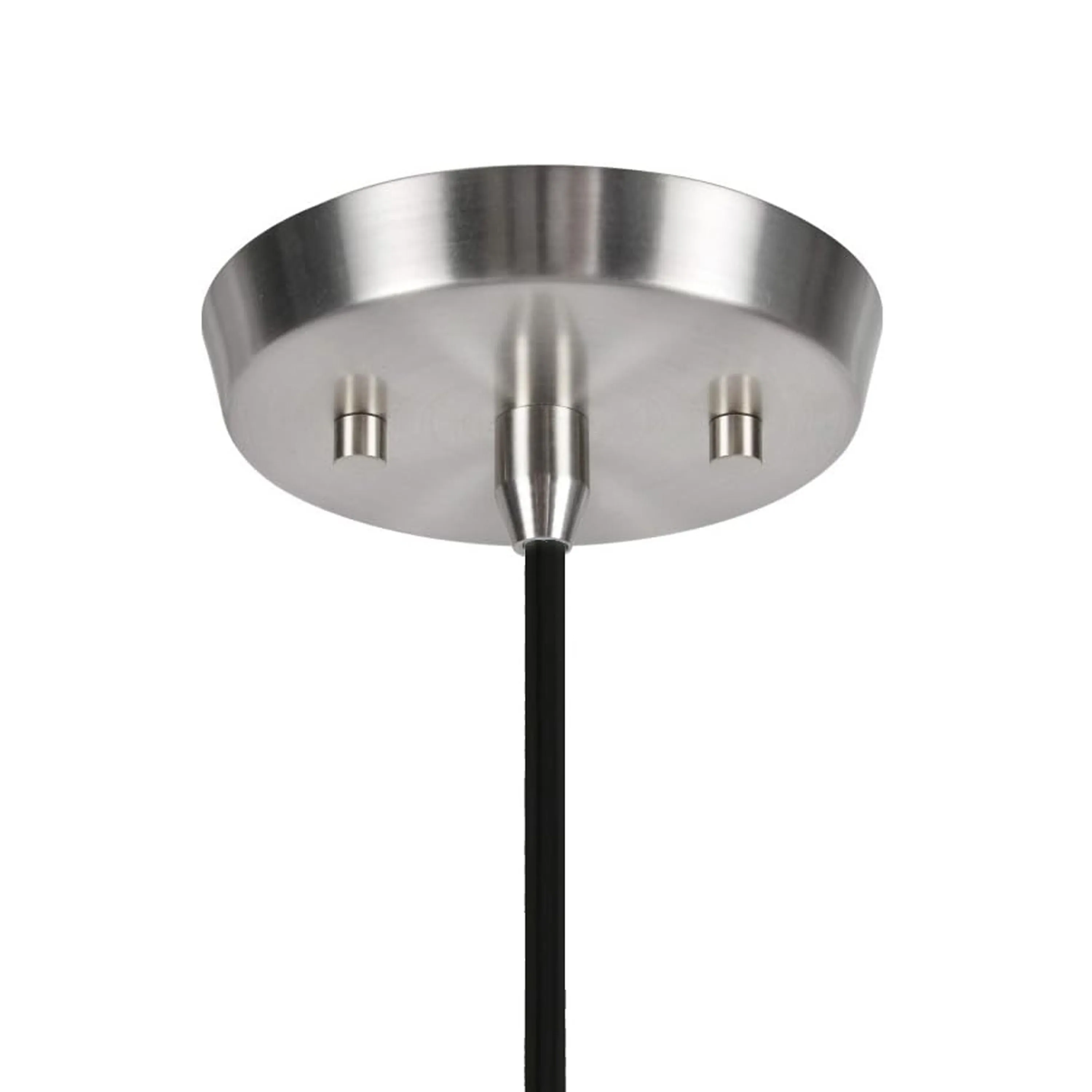 # 71037  One-Light Hanging Pendant Ceiling Light with Transitional Hardback Drum Fabric Lamp Shade, Grey Linen, 14" W