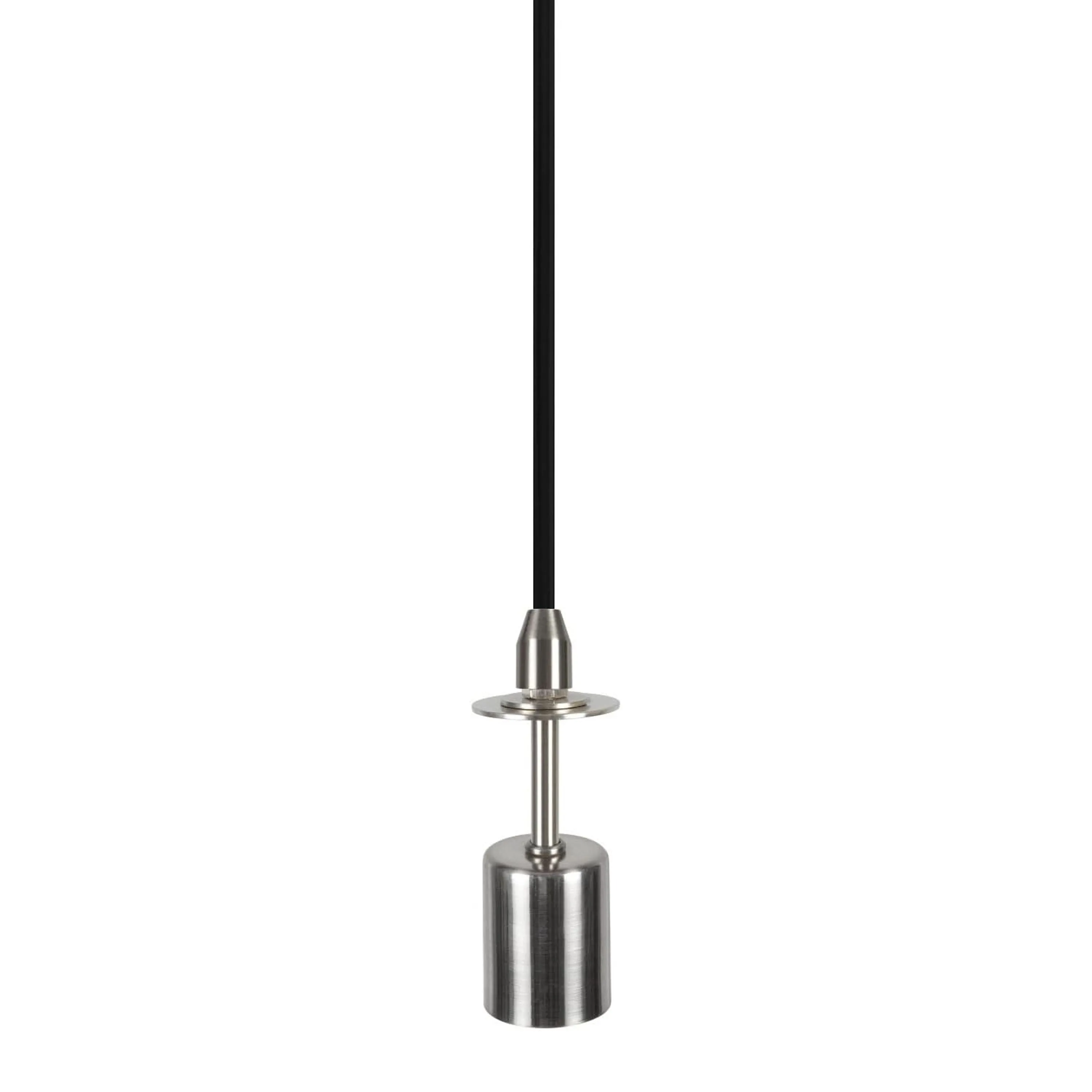 # 72037 One-Light Hanging Pendant Ceiling Light with Transitional Rectangular Hardback Fabric Lamp Shade, Off White Linen, 8" W