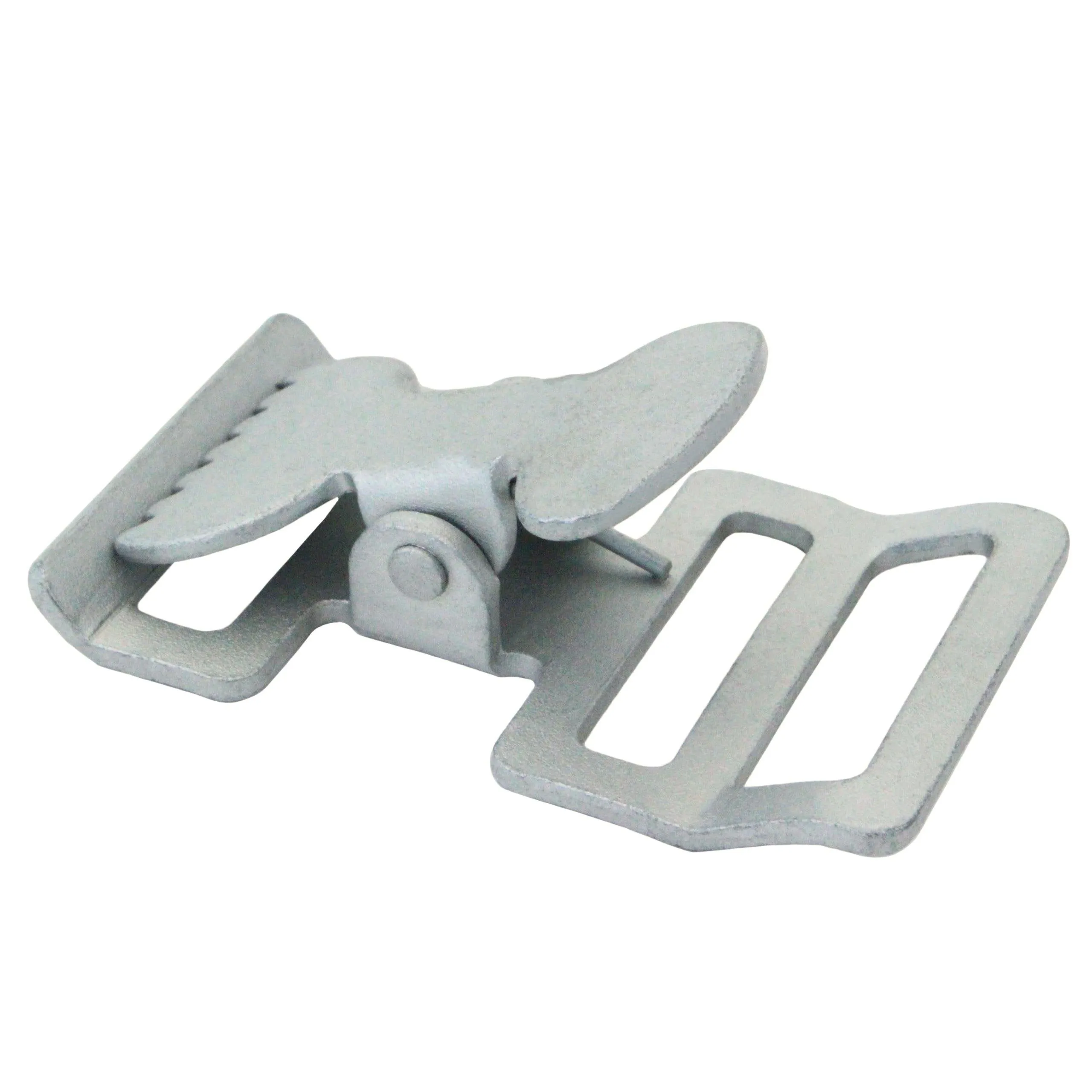 10-Pack Sand Finish Alligator Buckles: Secure Versatility for All-Purpose Tie-Downs