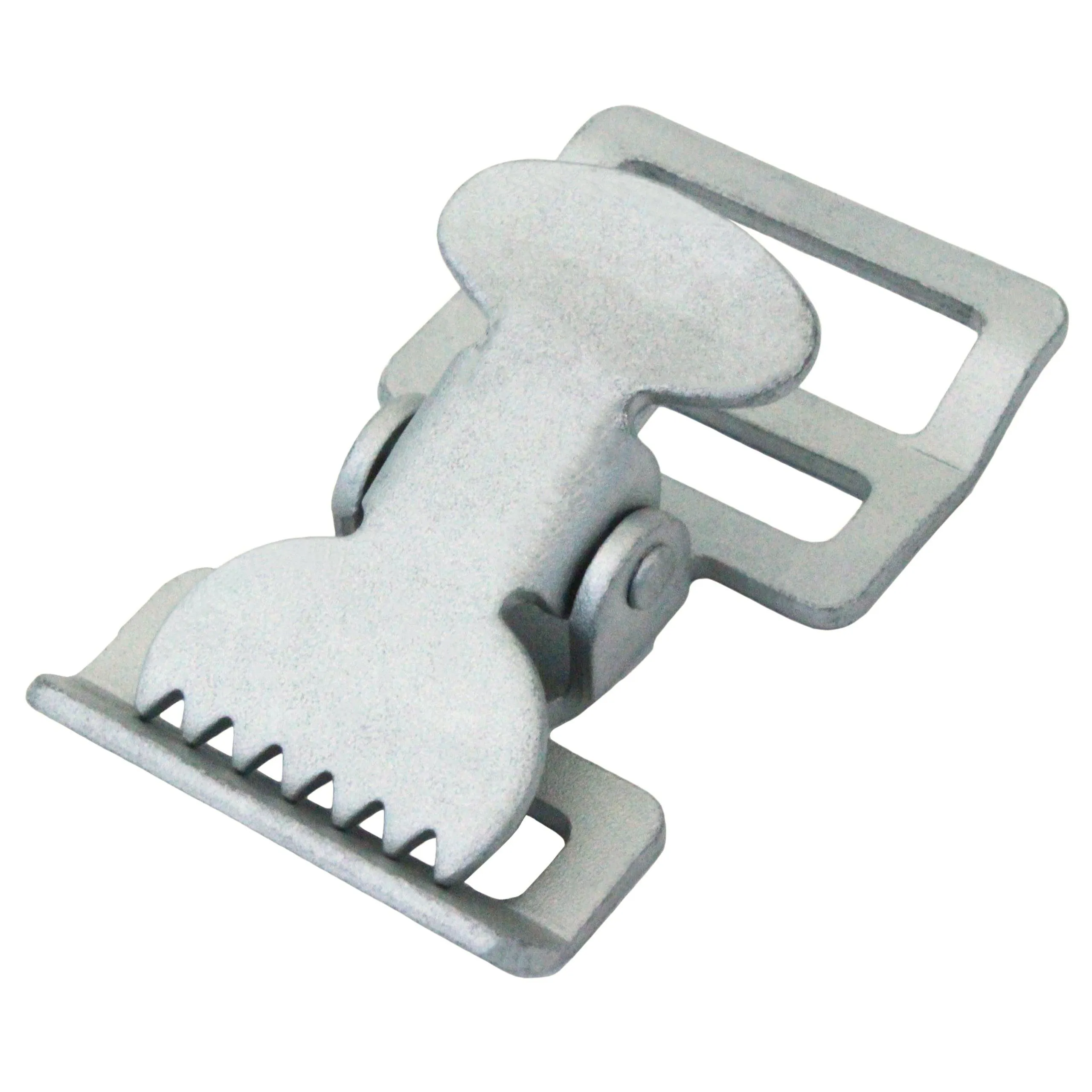10-Pack Sand Finish Alligator Buckles: Secure Versatility for All-Purpose Tie-Downs