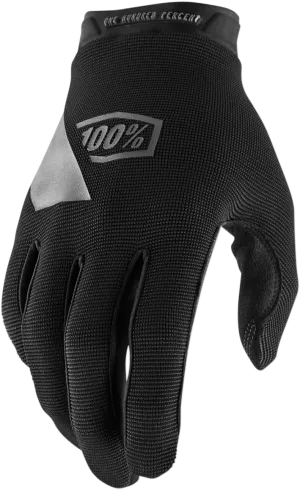 100% Ridecamp Gloves - Black/Charcoal - Small 10011-00005
