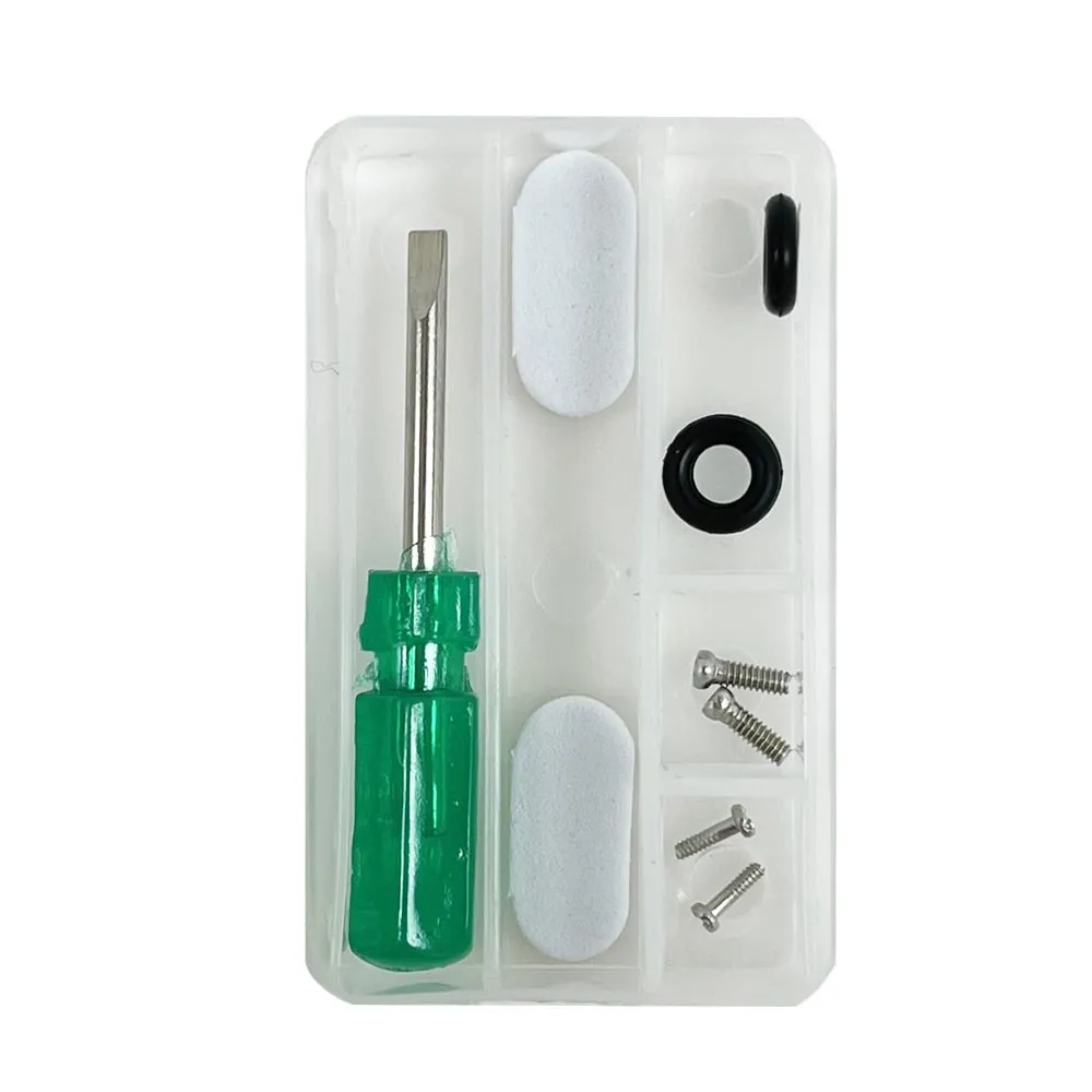 10Pc Eyeglass Repair Kit Screw Nut Nose Pad Screwdriver Optical Tools Sunglasses