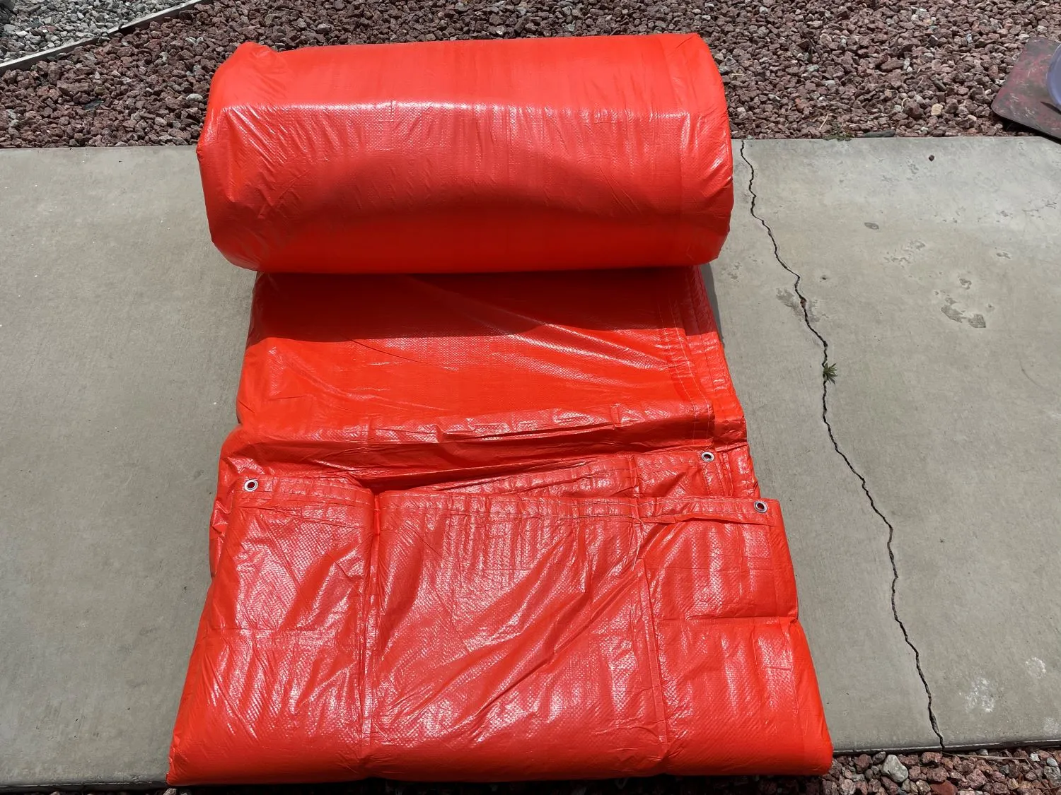 12 ft x 25 ft Insulated Concrete Curing Blankets - Weatherproof Cement Tarp