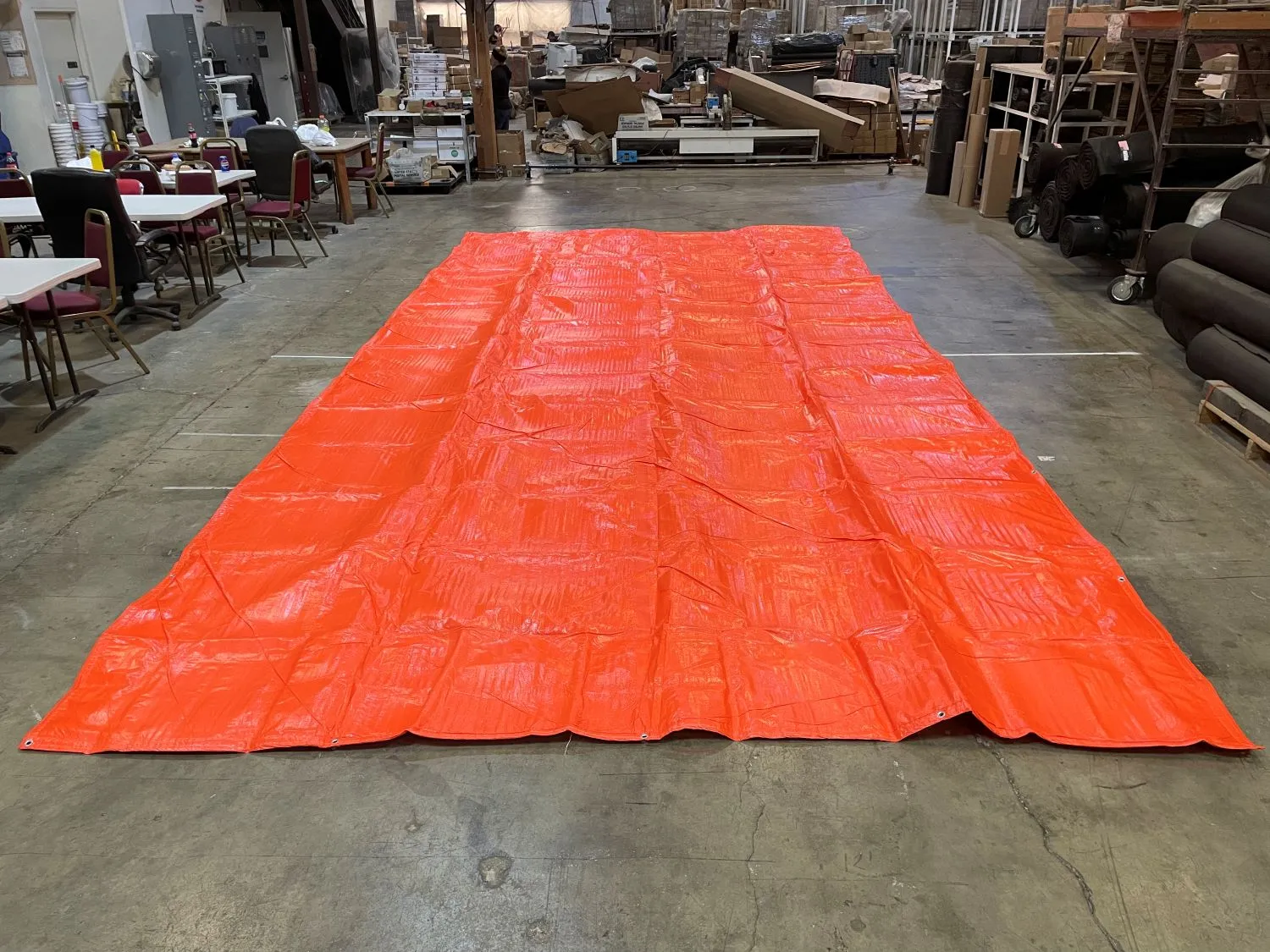 12 ft x 25 ft Insulated Concrete Curing Blankets - Weatherproof Cement Tarp