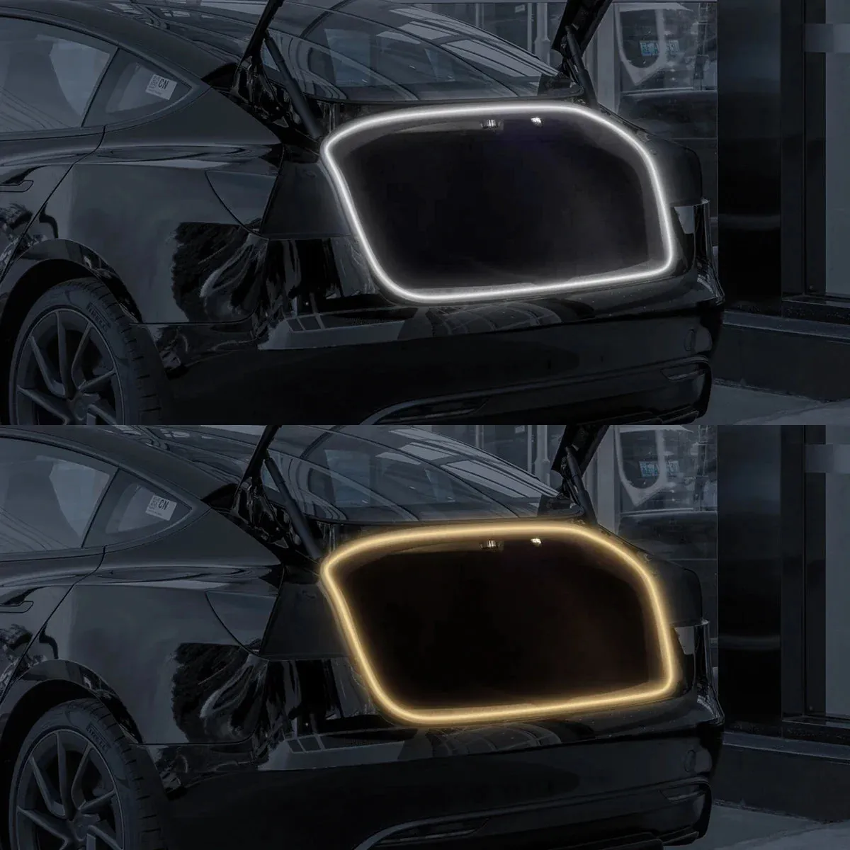 12V Rgb Led Strip For Tesla Model 3 Waterproof & Flexible
