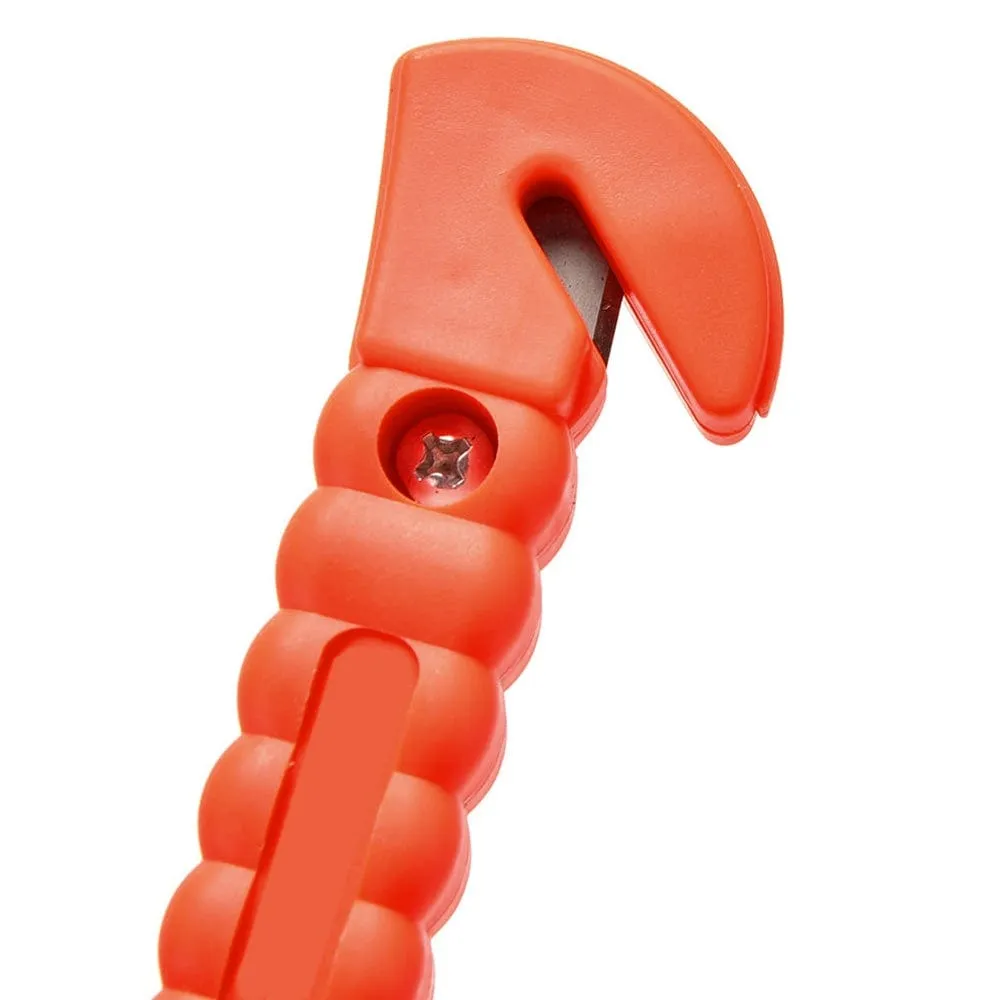 2 in 1 Mini Car Safety Hammer Life Saving Escape Emergency Hammer Seat Belt Cutter Window Glass Breaker Car Rescue Red Hammers