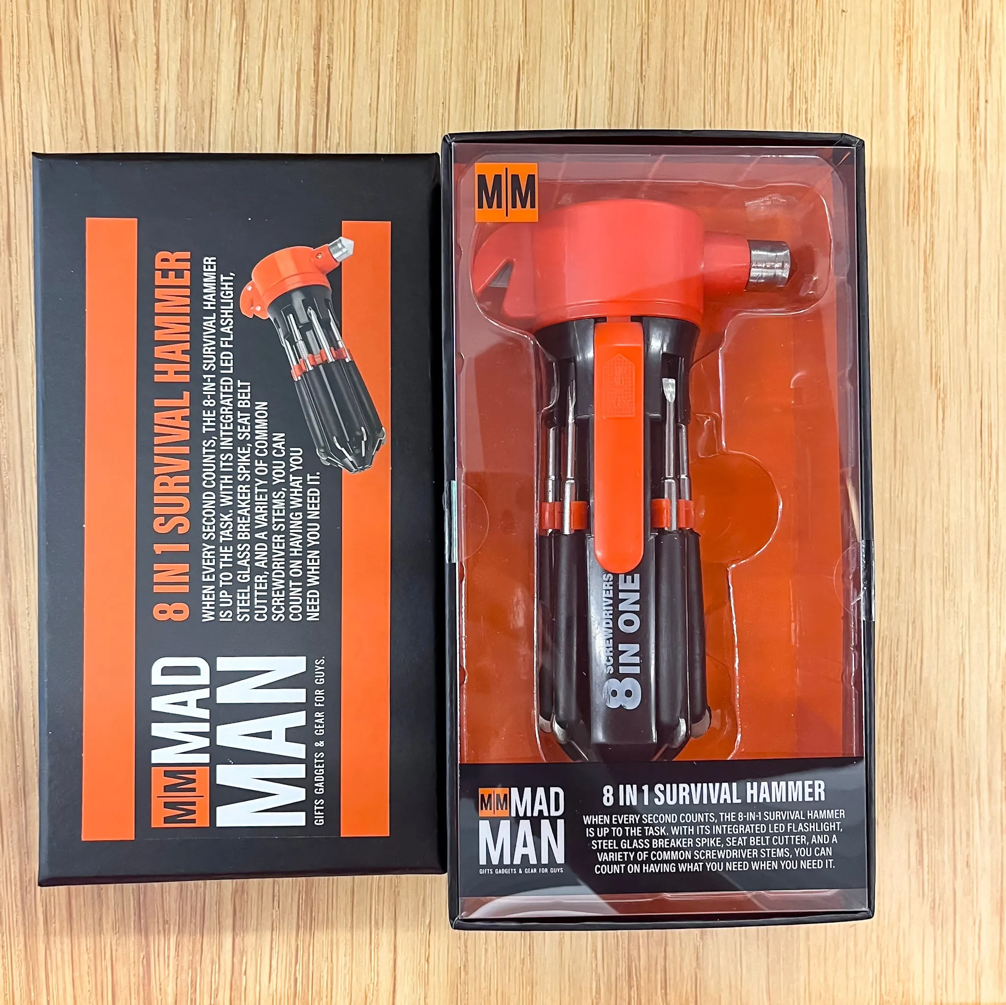8-in-1 Survival Hammer