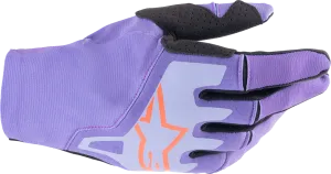 ALPINESTARS Techstar Gloves - Purple/Black - Small 3561024-381-S