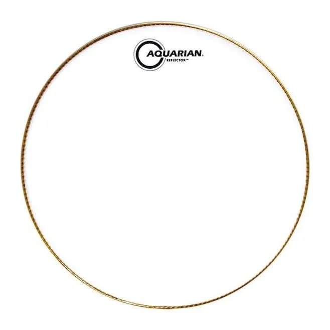 Aquarian Ice White Reflector Drum Head 6"In