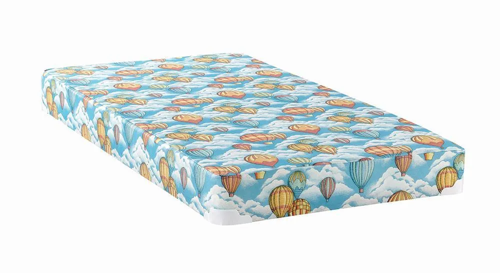 Balloon Mattress With Bunkie - Balloon - 5" Full Balloon Foam Mattress With Wood Bunkie Blue