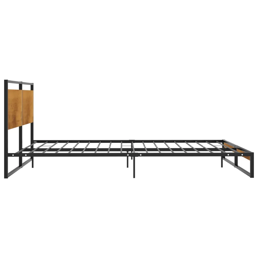 Bed Frame without Mattress Metal 140x200 cm