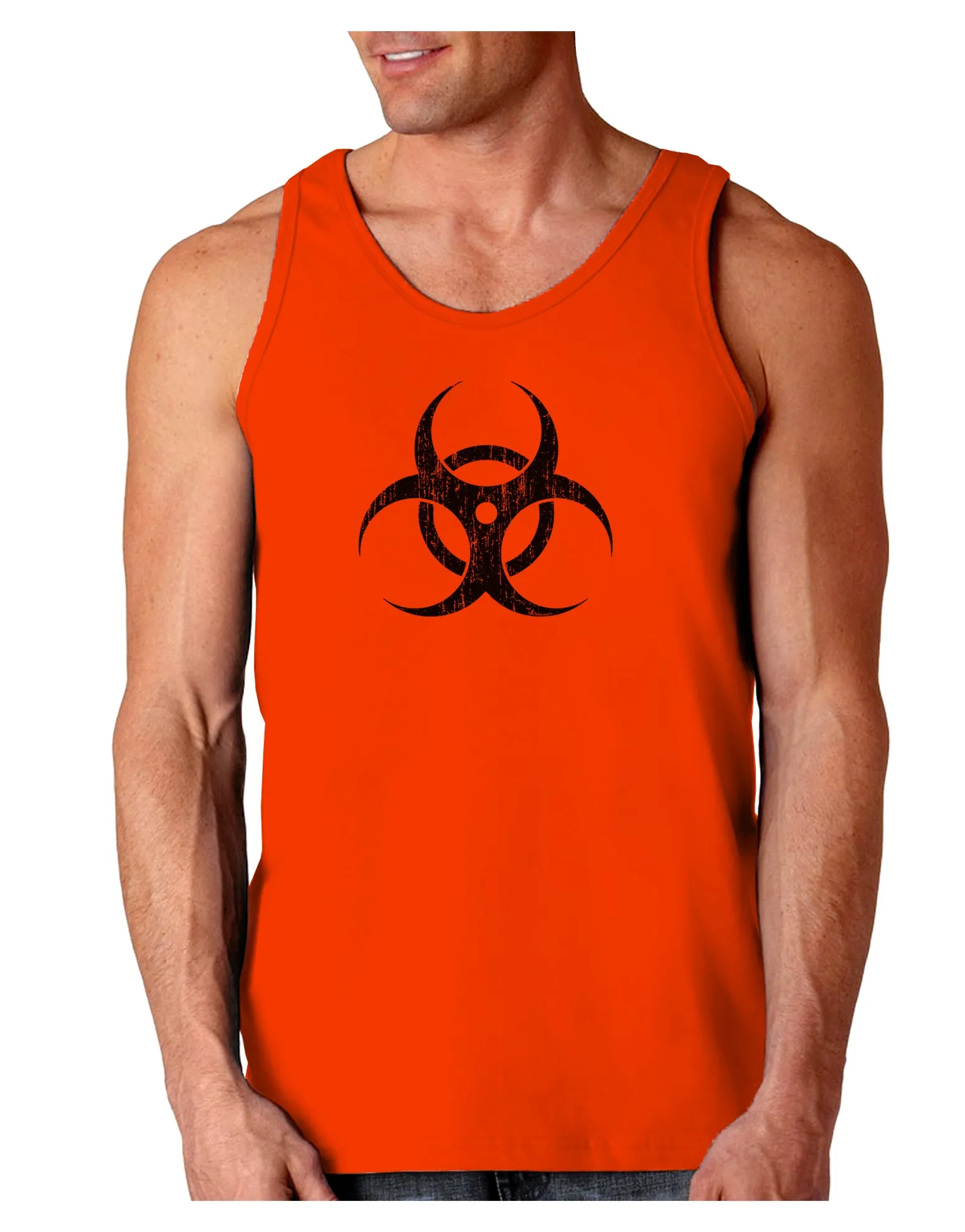 Biohazard Symbol -  Vintage Apocalypse Loose Tank Top