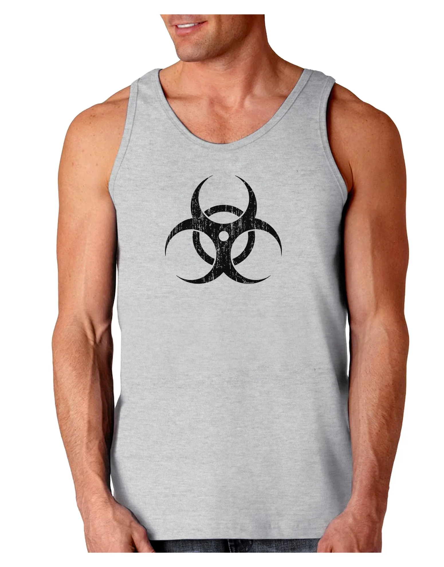 Biohazard Symbol -  Vintage Apocalypse Loose Tank Top