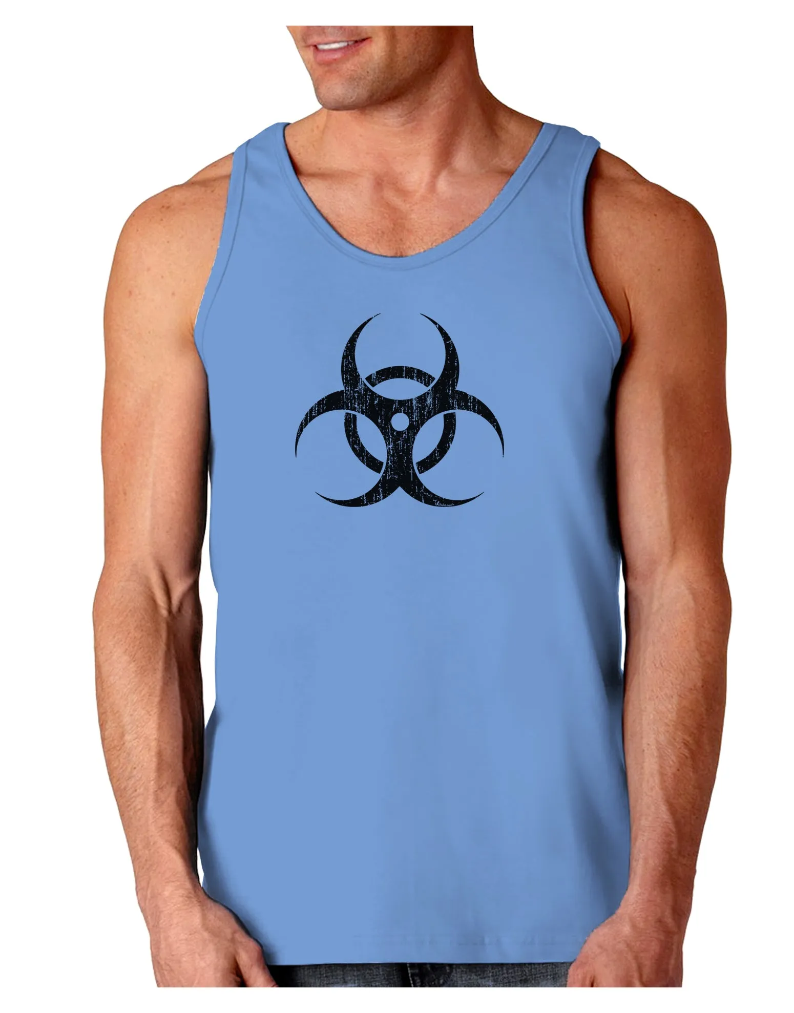 Biohazard Symbol -  Vintage Apocalypse Loose Tank Top