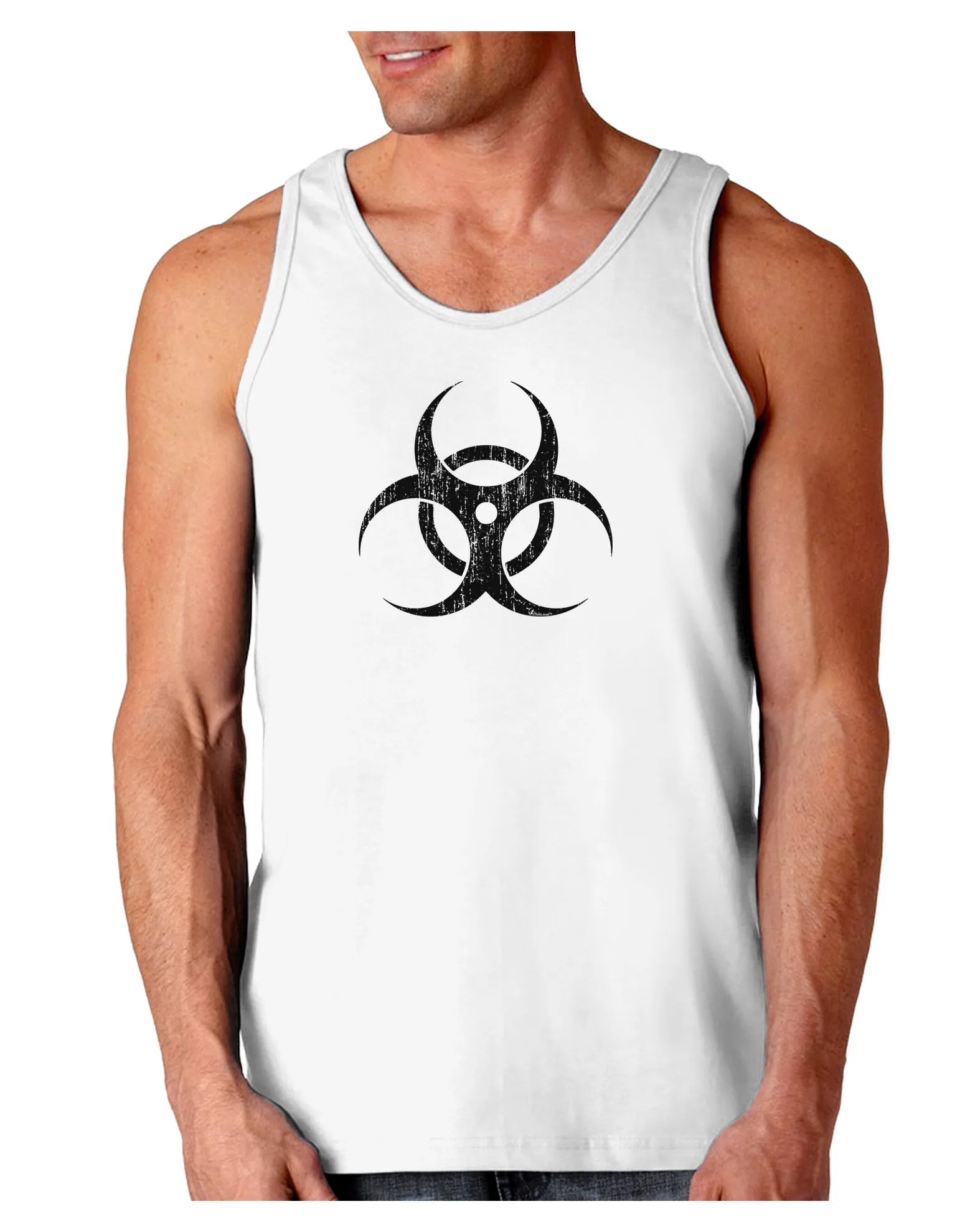 Biohazard Symbol -  Vintage Apocalypse Loose Tank Top