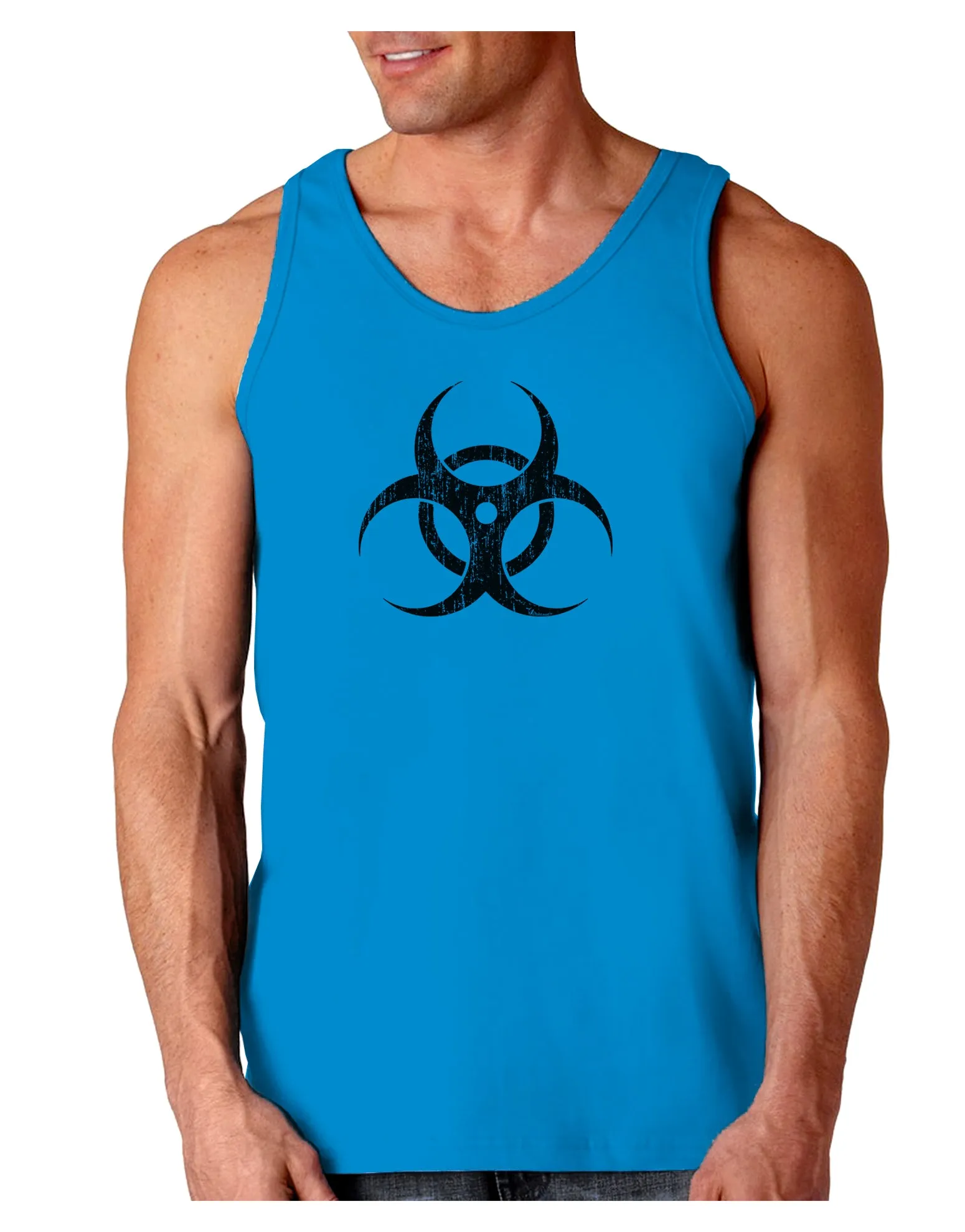 Biohazard Symbol -  Vintage Apocalypse Loose Tank Top