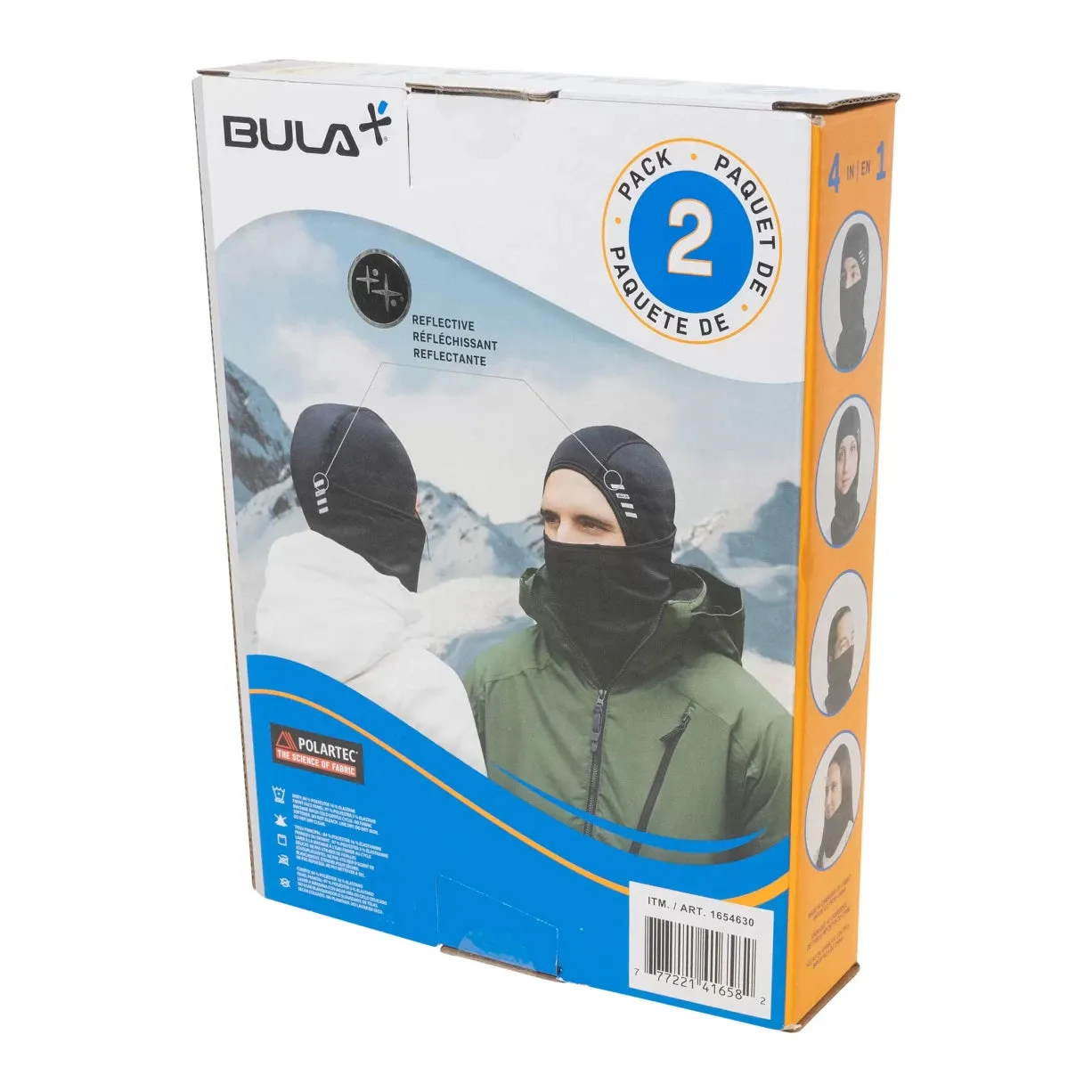 Bula 2pk Polartec Convertible Balaclava
