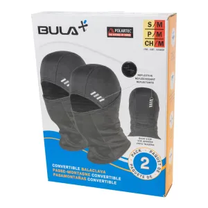 Bula 2pk Polartec Convertible Balaclava