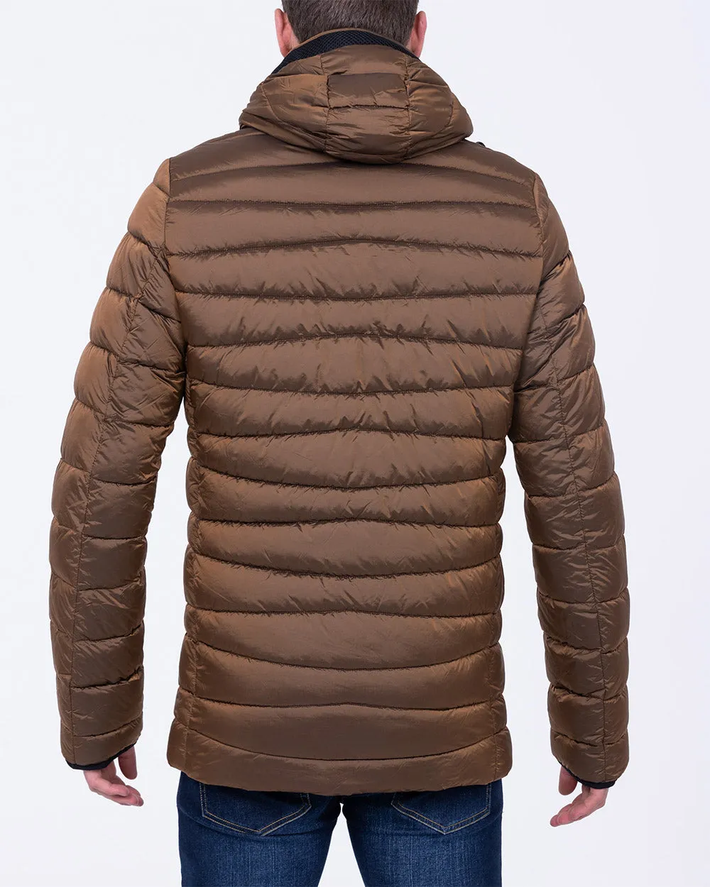 Cabano Tall Adjustable Puffer Jacket (copper)