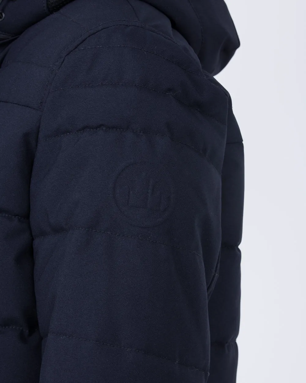 Cabano Tall Fleece Lined Puffer Jacket (navy)