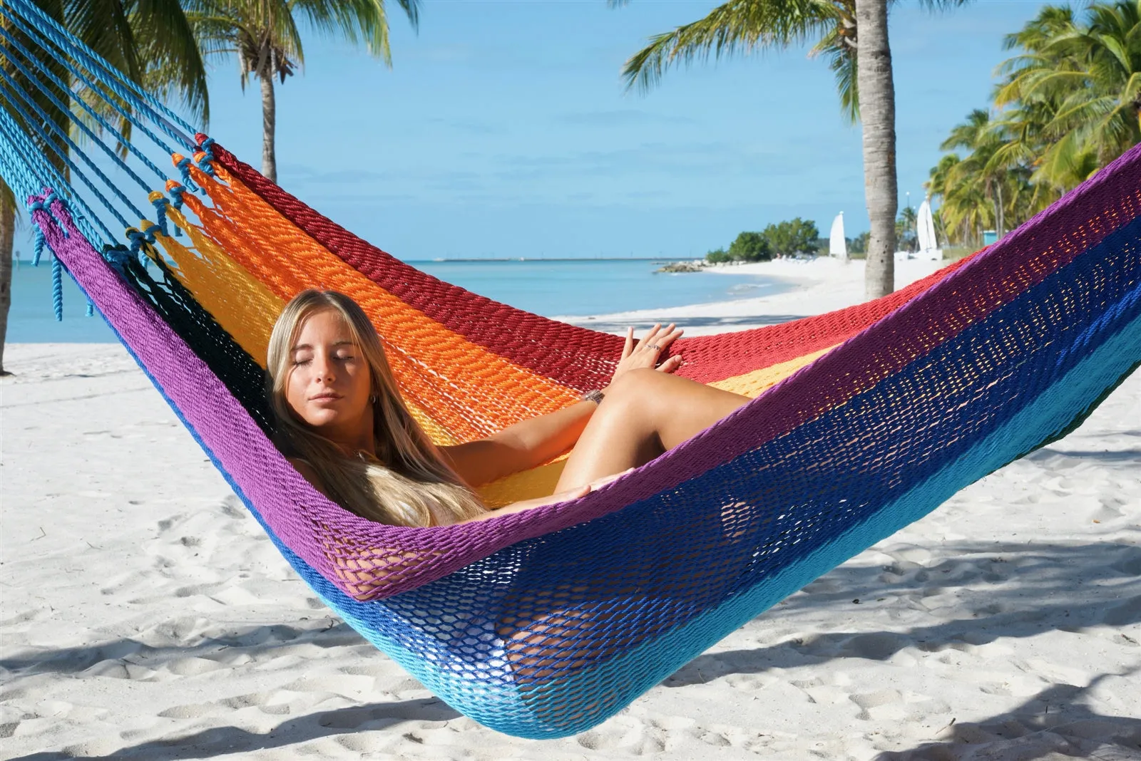 Caribbean Mayan Hammock RAINBOW