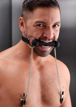 Equine Silicone Bit Gag Nip Clamps