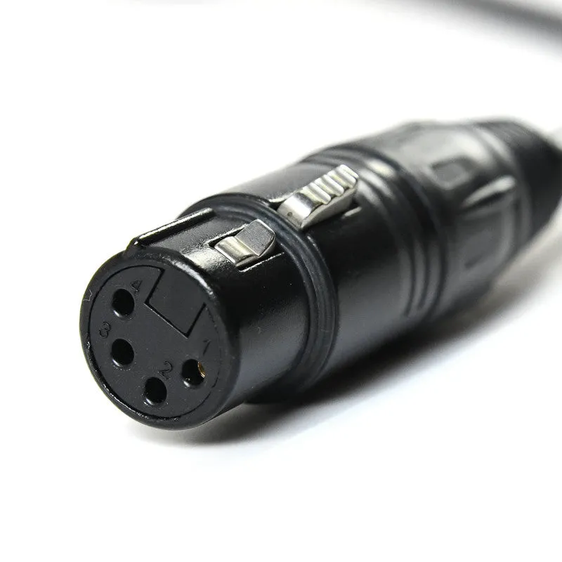 Female XLR Connector 4-Pin