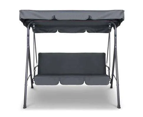 Garden Swing Chair In Grey Colour