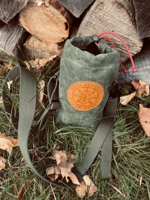 GB2 Waxed Canvas Bottle Carrier