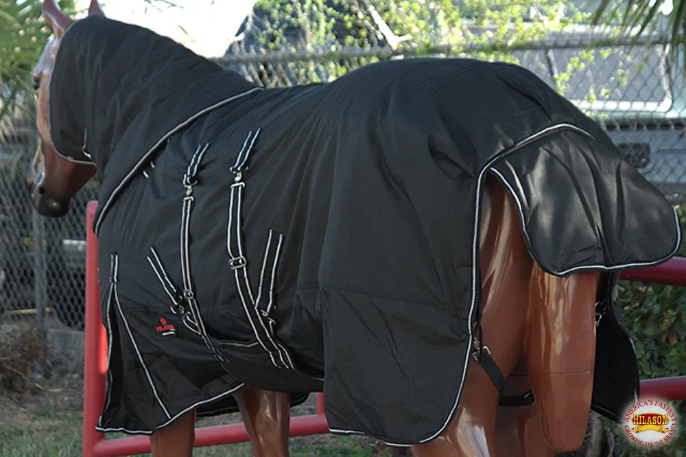 Hilason 1200D Waterproof Poly Turnout Horse Blanket Neck Cover