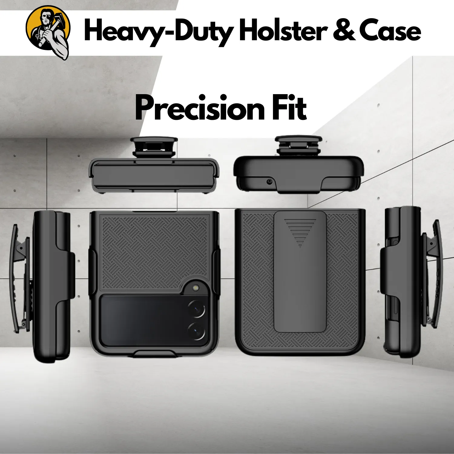 Holster Case with Belt Clip for Samsung Galaxy Z Flip3 5G