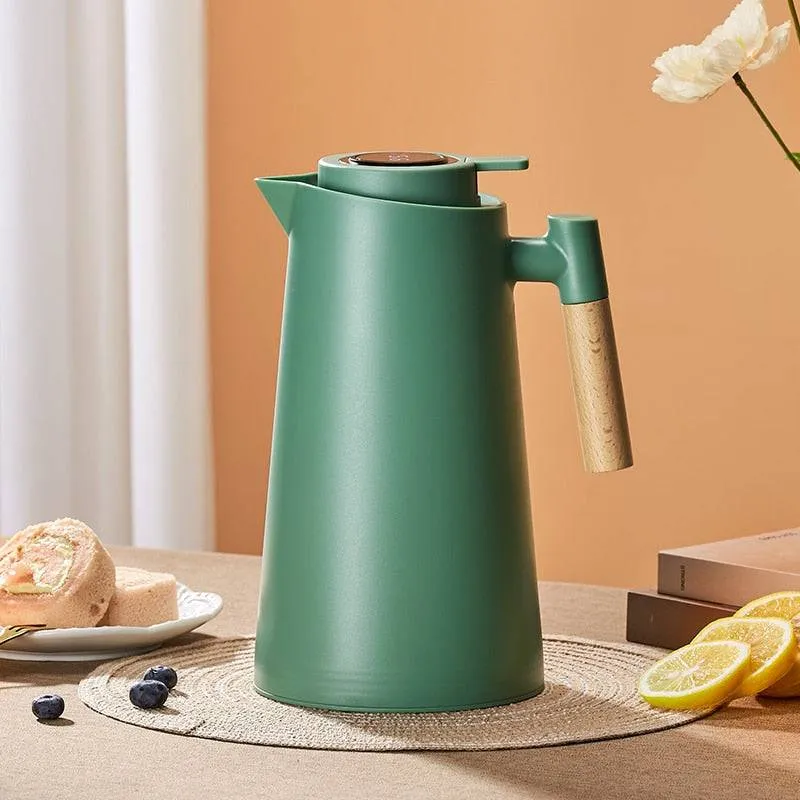 Large Capacity Insulation Kettle One Key Temperature Display Insulation Thermos Bottle Household Leakproof Insulation Water Pot