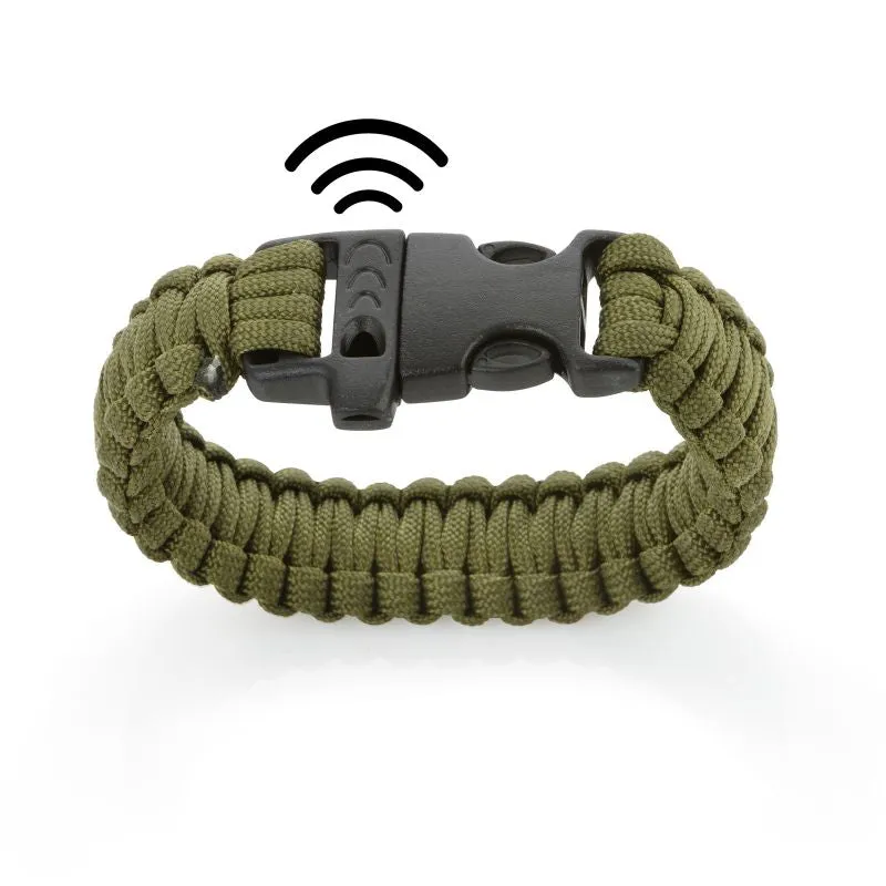 Macgyver Survival Bracelet - Black