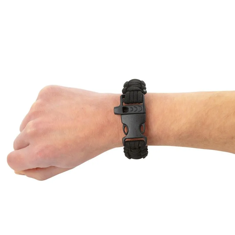 Macgyver Survival Bracelet - Black