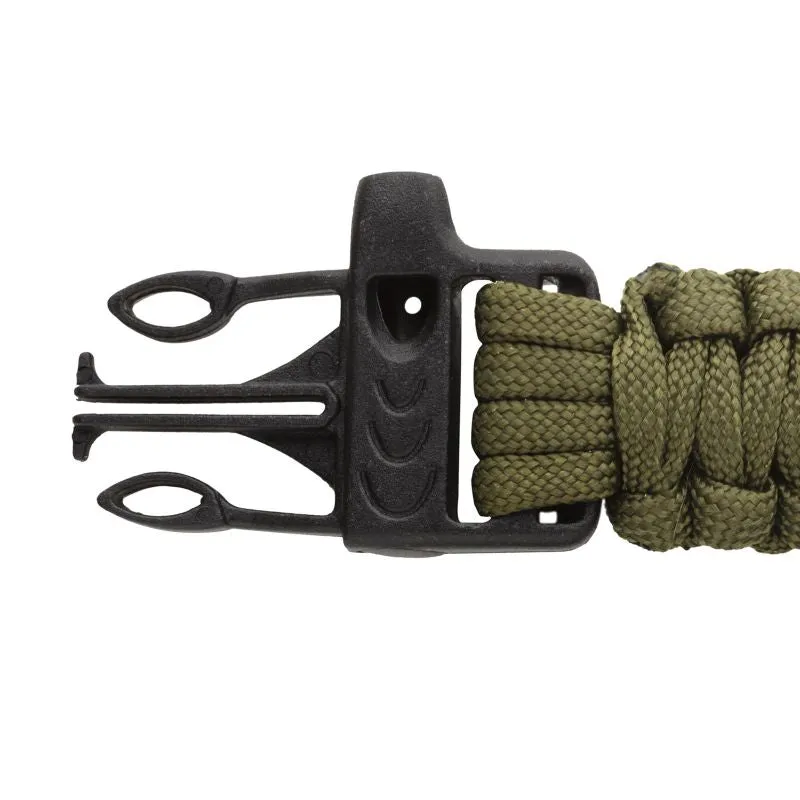 Macgyver Survival Bracelet - Black