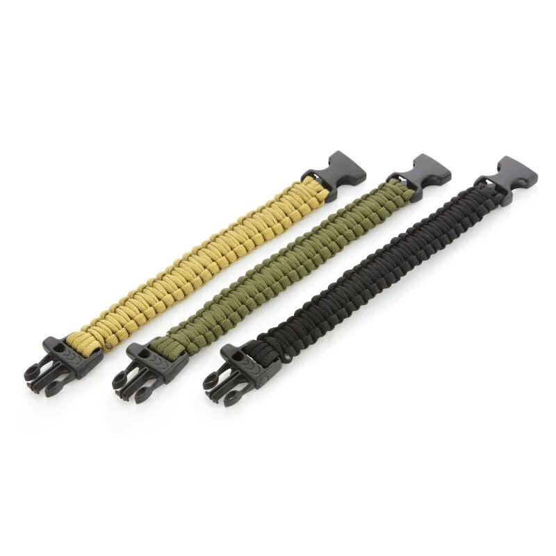 Macgyver Survival Bracelet - Black