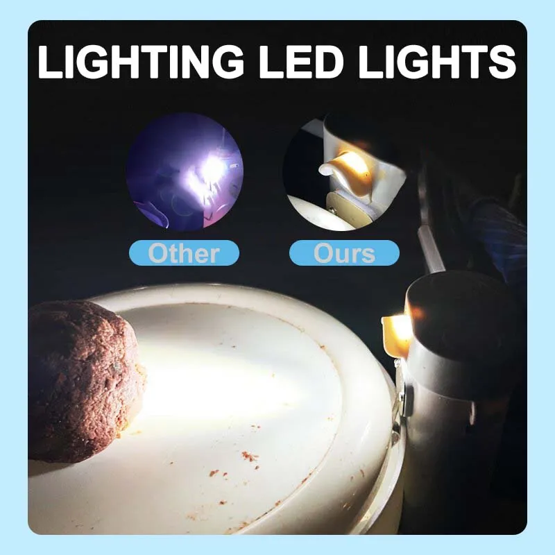 Multifunctional Portable Fishing Pump with LED