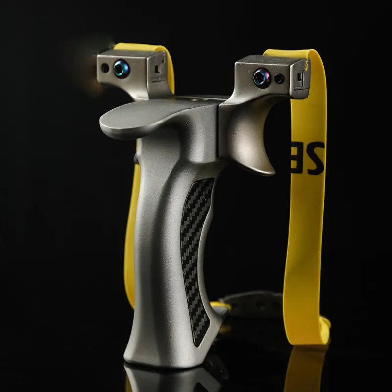 New Olympic Premium Pure Titanium Alloy / Stainless Steel Slingshot