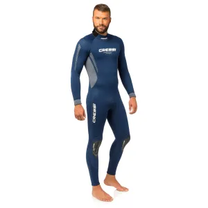 Open Box Cressi 3mm Mens Fast Full Wetsuit Back-Zip, Size: X-Large