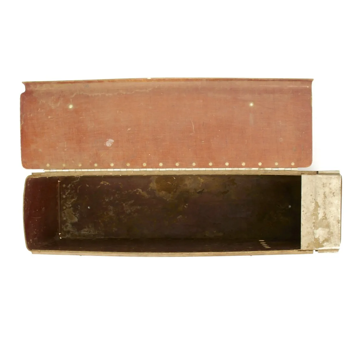 Original U.S. WWII B-17 Flying Fortress .50 Cal Tail Gun Ammunition Box