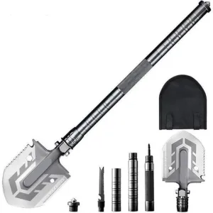 The Ultimate Survival Tactical Shovel 23-in-1 Multi-purpose Folding Shovel