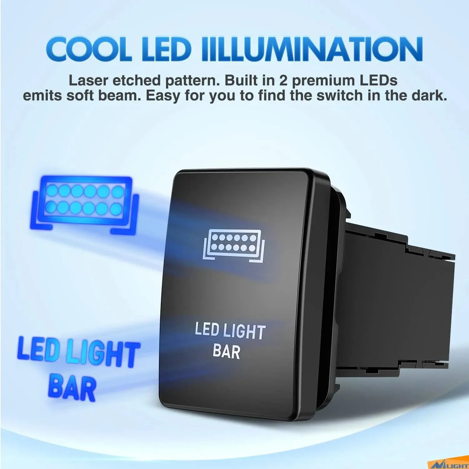 Toyota LED Light Bar Push Button ON/Off Switch