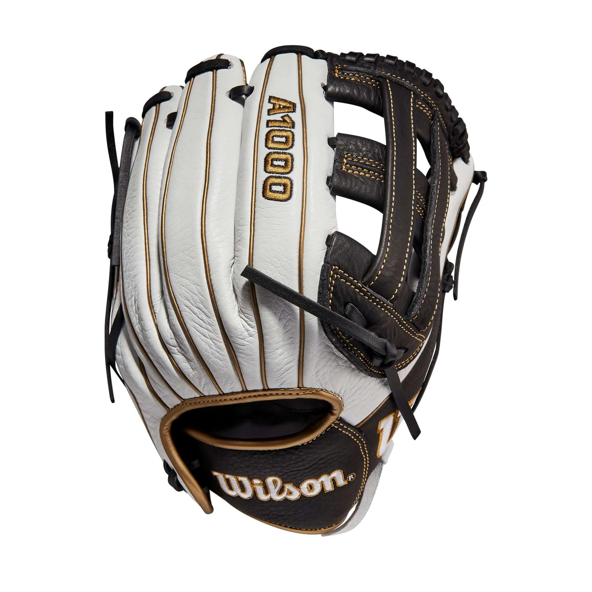Wilson A1000  Fastpitch IF12 12 White/White/Black & Blonde