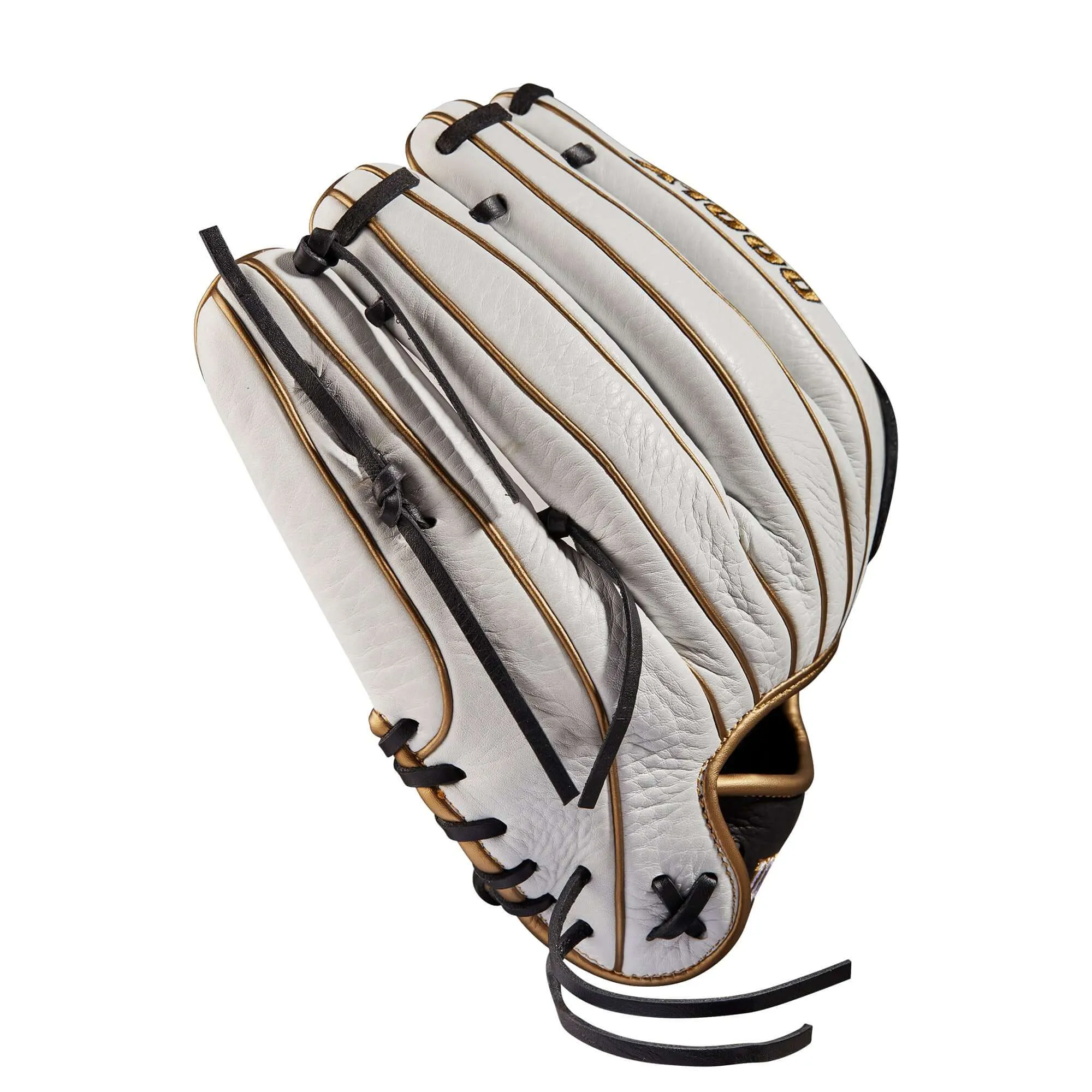 Wilson A1000  Fastpitch IF12 12 White/White/Black & Blonde